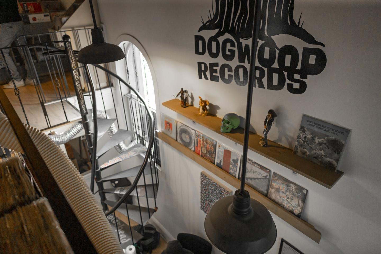 record shop in downtown Vernon