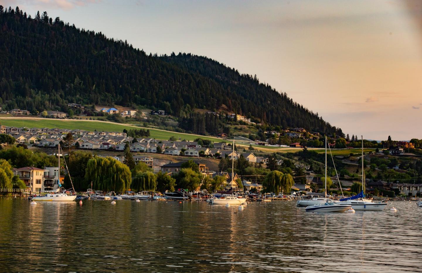 marina on okanagan lake