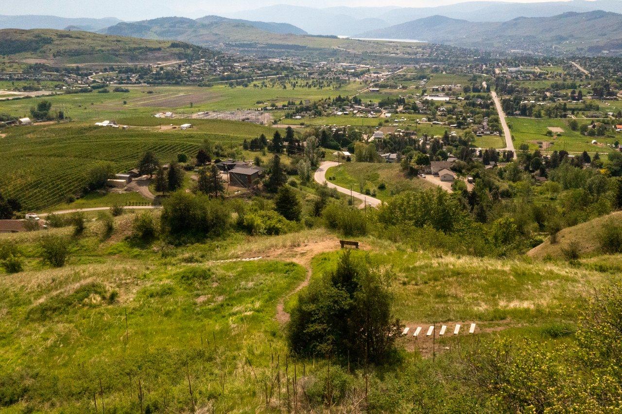 view of Vernon's green grass and hills
