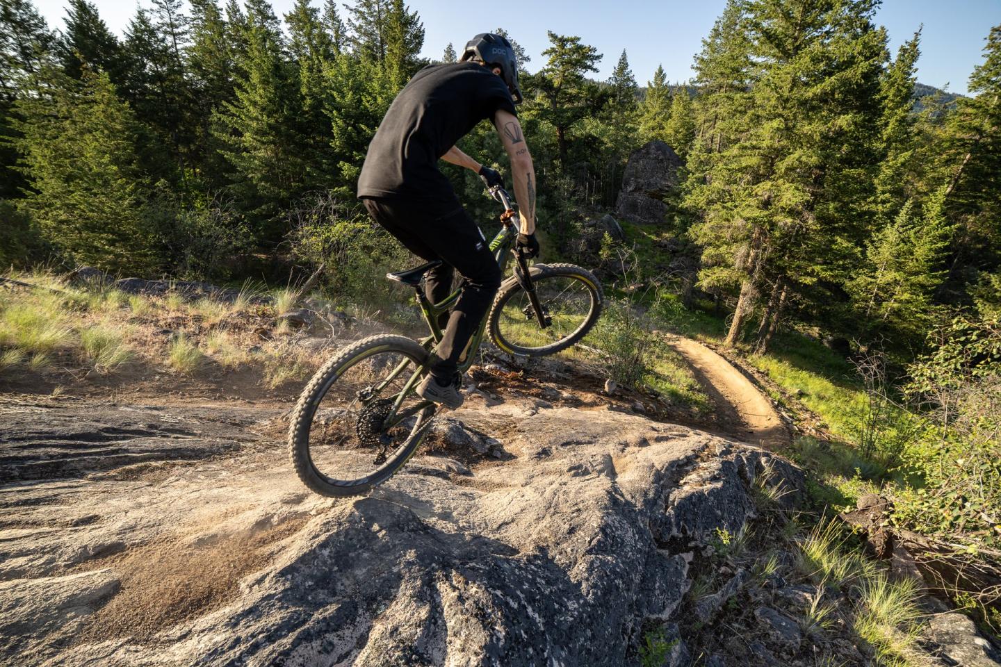 mountain biking