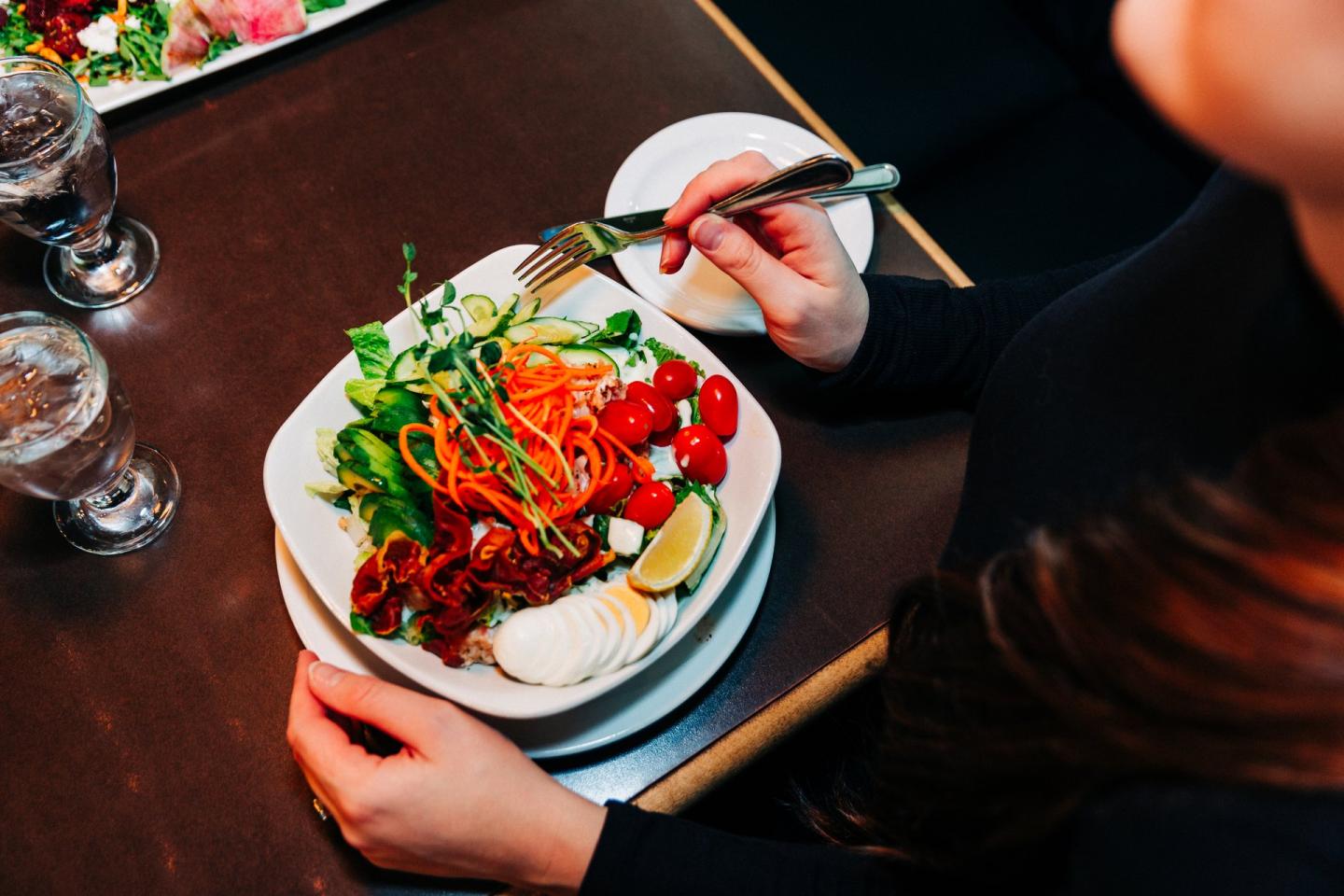 food at restaurant on the table