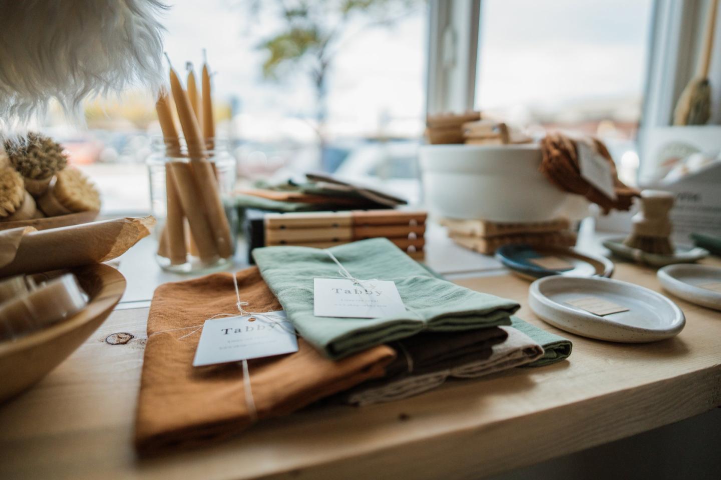 retail goods at Yankee Flats Meats