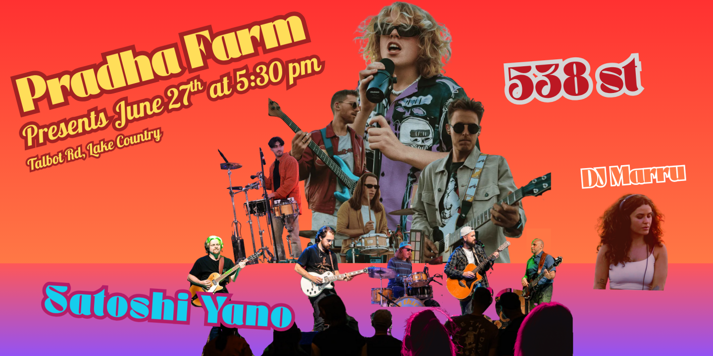Outdoor hip hop & rap night at Pradha Farm ft 538st and Satoshi Yano. With big vibes spinning with DJ Marru.