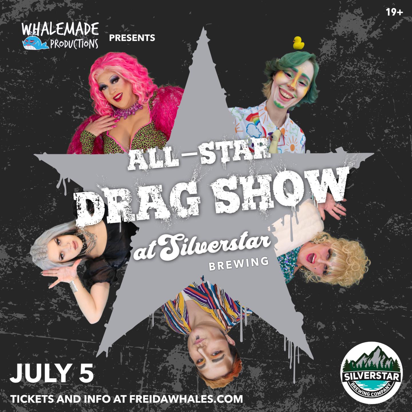 All-Star Drag Show at Silverstar Brewing