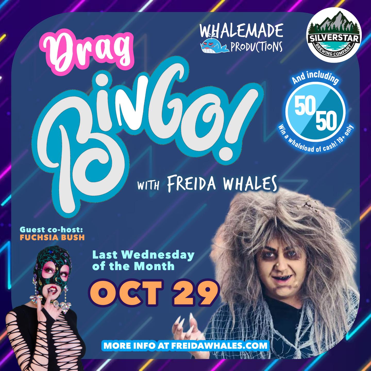 Whalemade Silverstar Brewing Drag Bingo - Oct 29