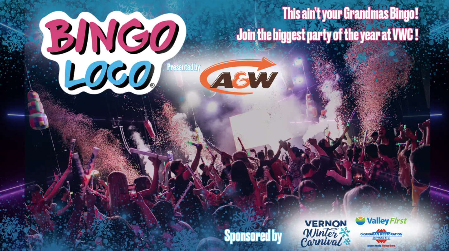VWC Bingo Loco Event Poster