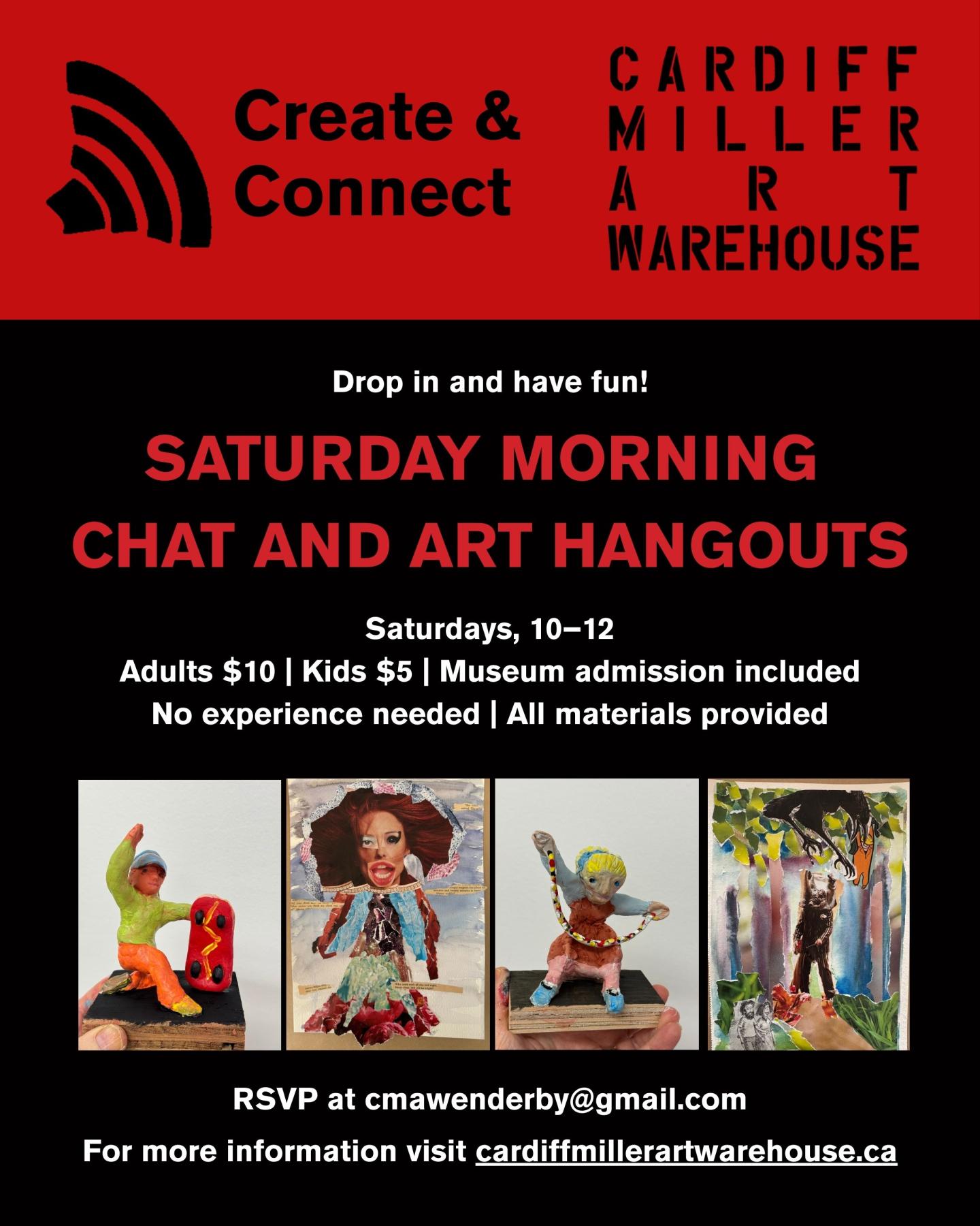 Poster for the Saturday Morning Art Explorations