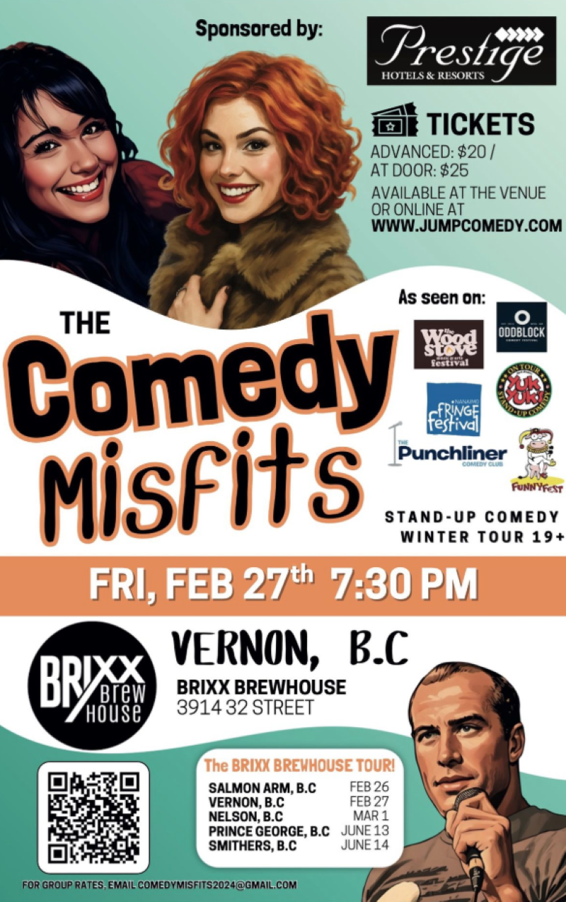 The Comedy Misfits Poster