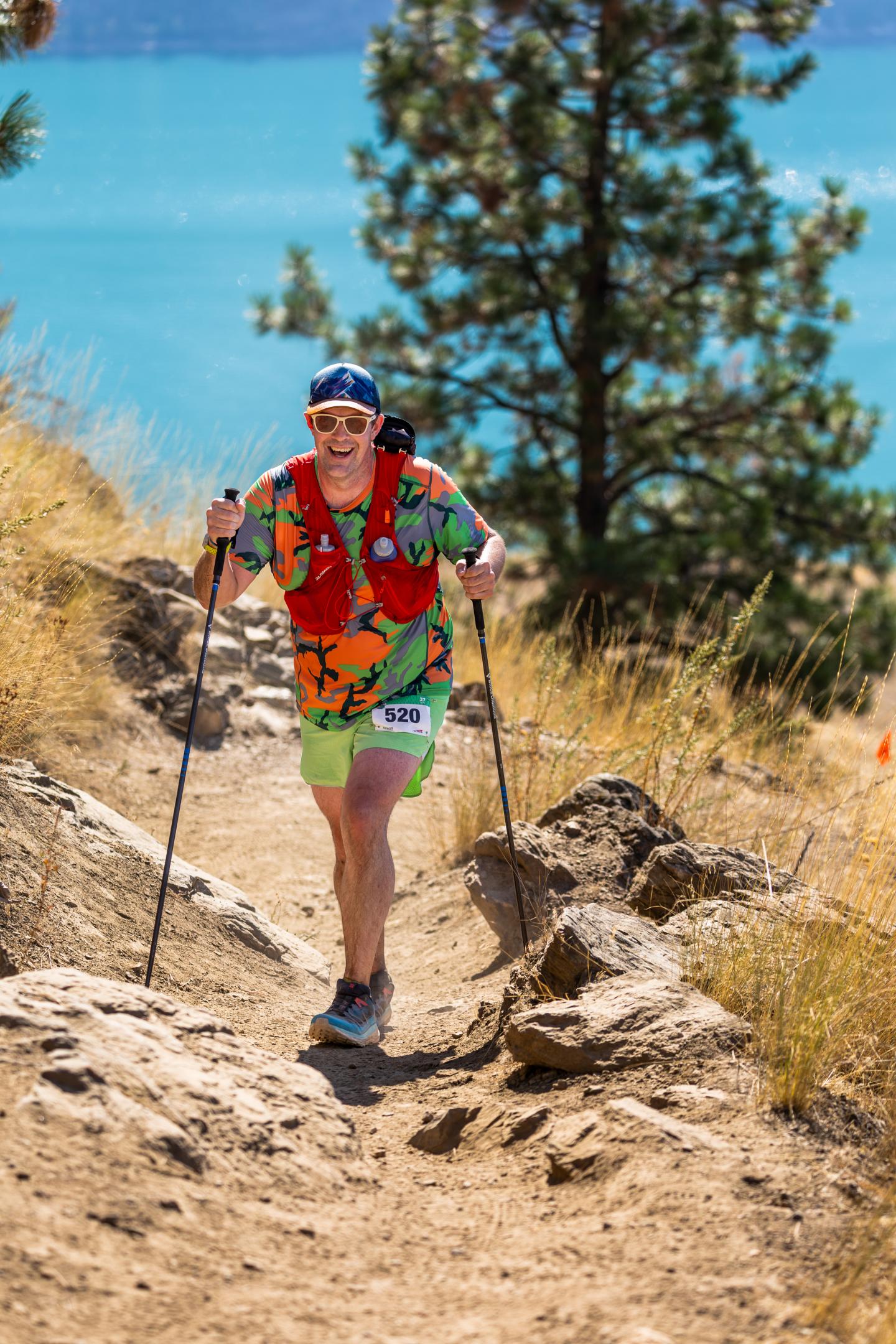 Freaky Creeky Trail Race in Kalamalka Lake Provincial Park