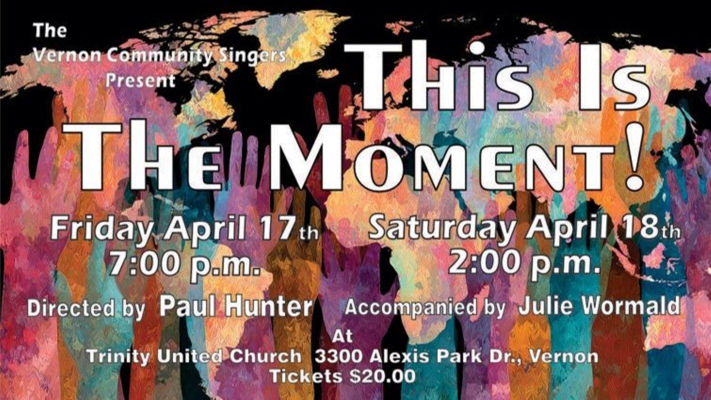 This is the Moment Event Poster