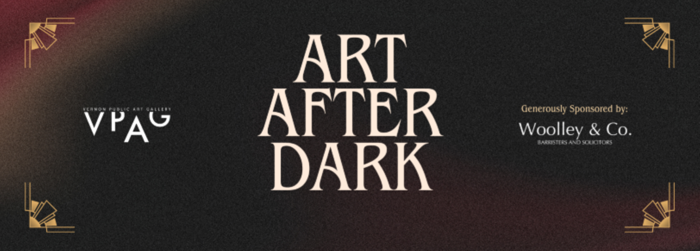 Art After Dark event banner 