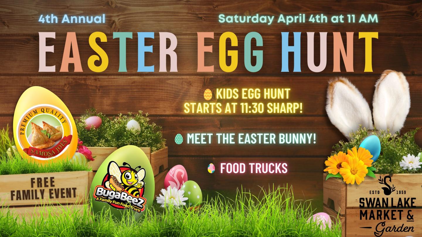 Easter Egg Hunt - FREE Family Event April 4th 11am