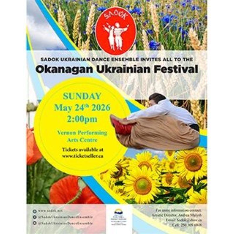 Okanagan Ukrainian Festival Poster 