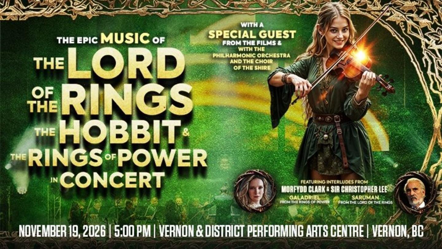 Lord of the Rings, The Hobbit & Rings of Power In Concert