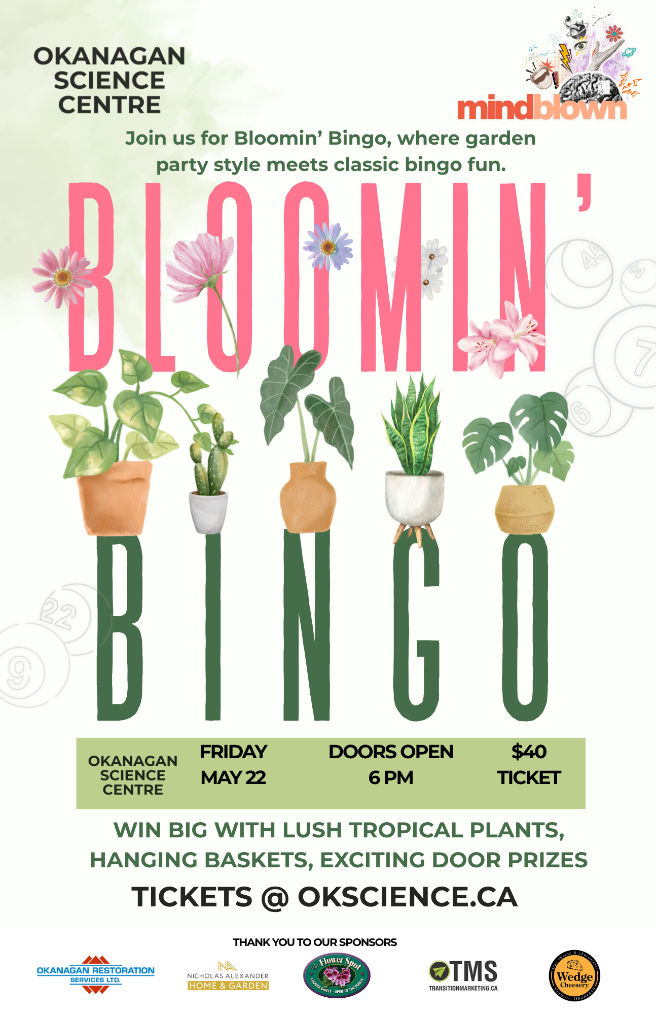 Flowers and Plants and Bingo