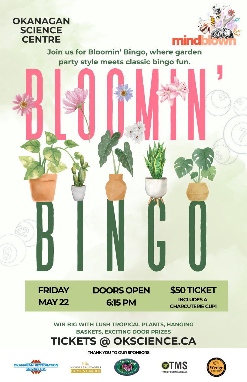 Bloomin’ Bingo event poster 