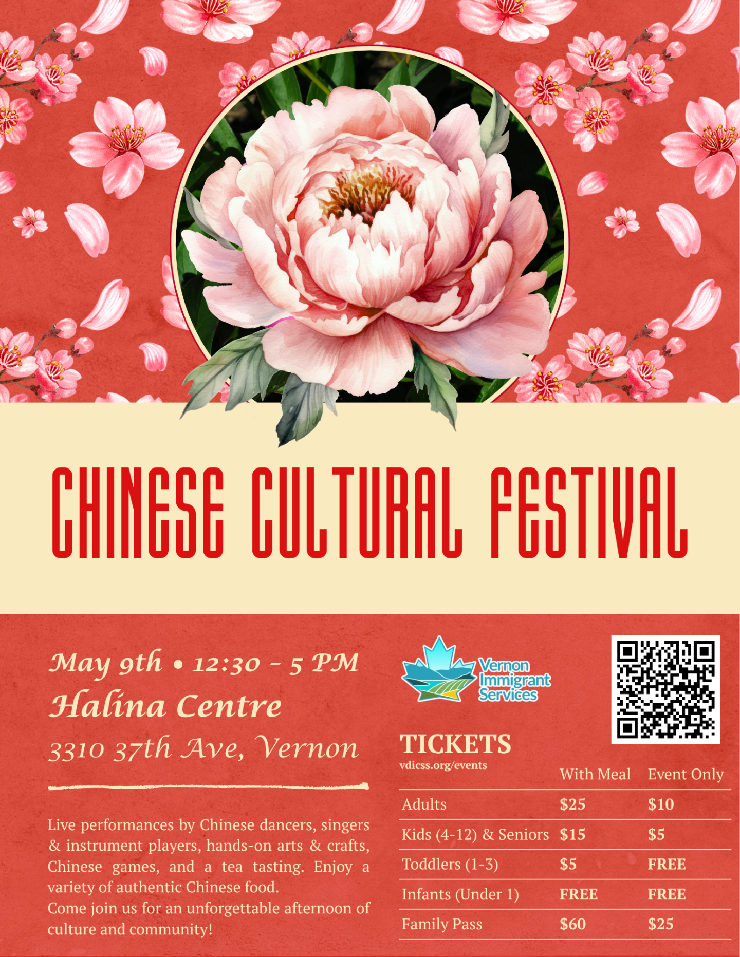 May 9 from 12:30-5:00 