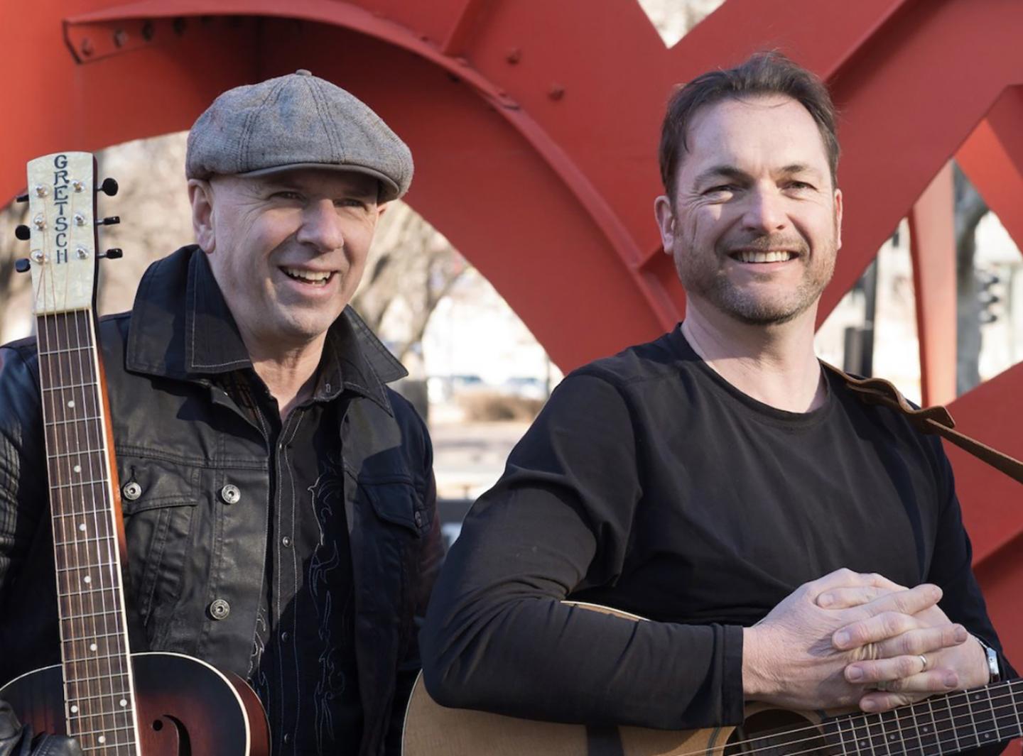 A picture of Chris Ronald and John Ellis