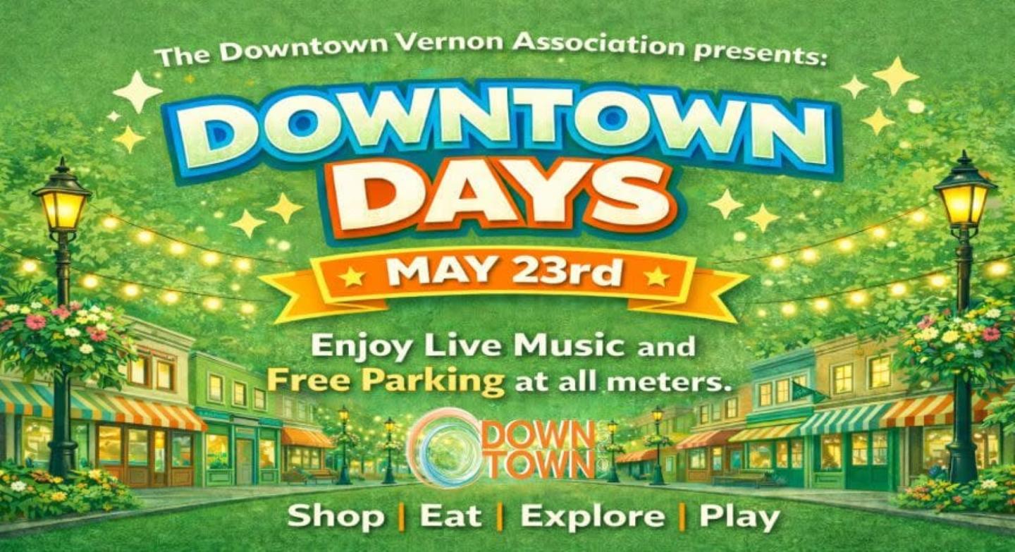 Shop Local on DOWNTOWN DAYS: Enjoy Free Parking, Entertainment...
