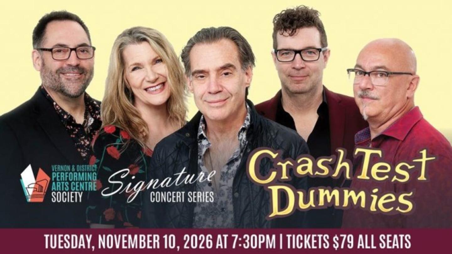 Crash Test Dummies Concert Poster