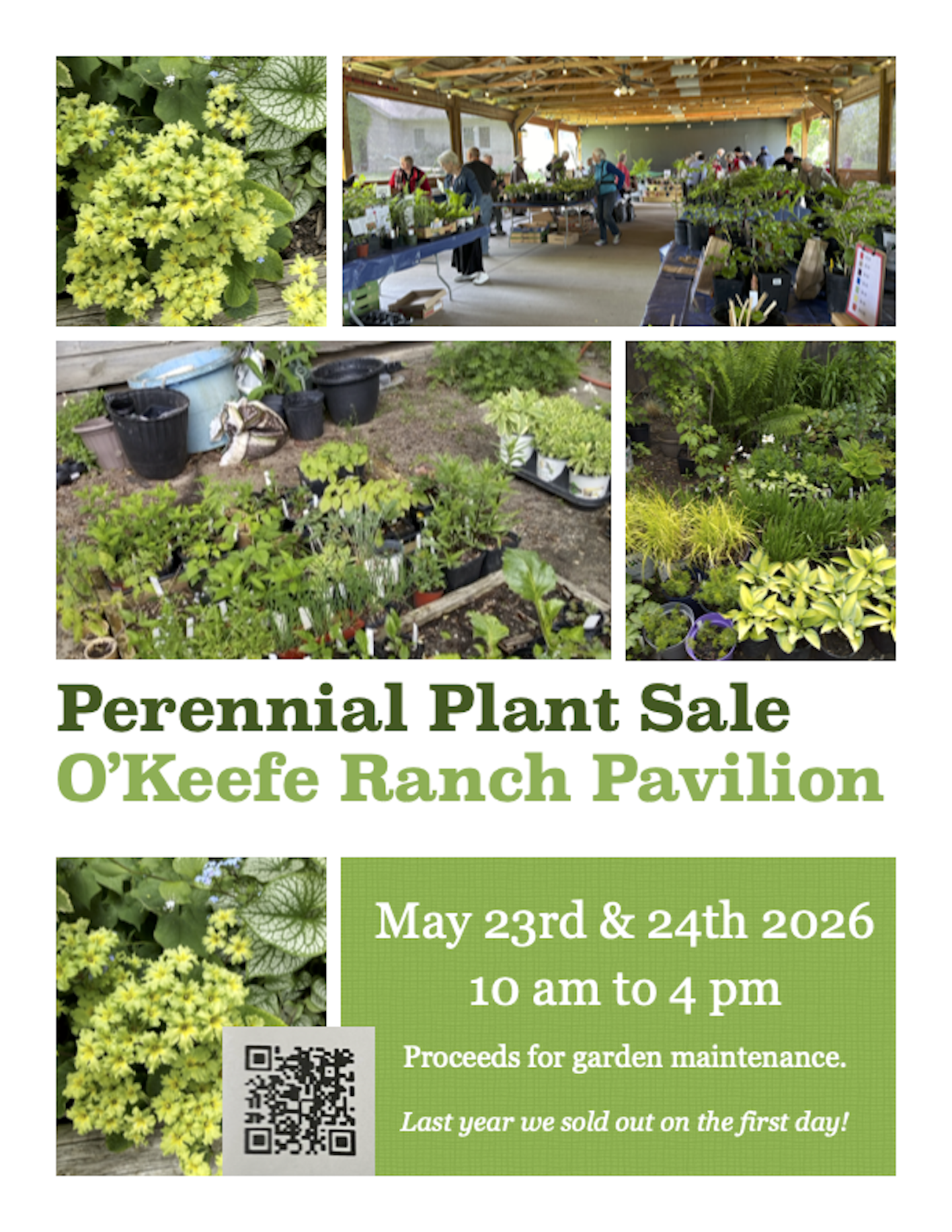 Poster for Plant Sale