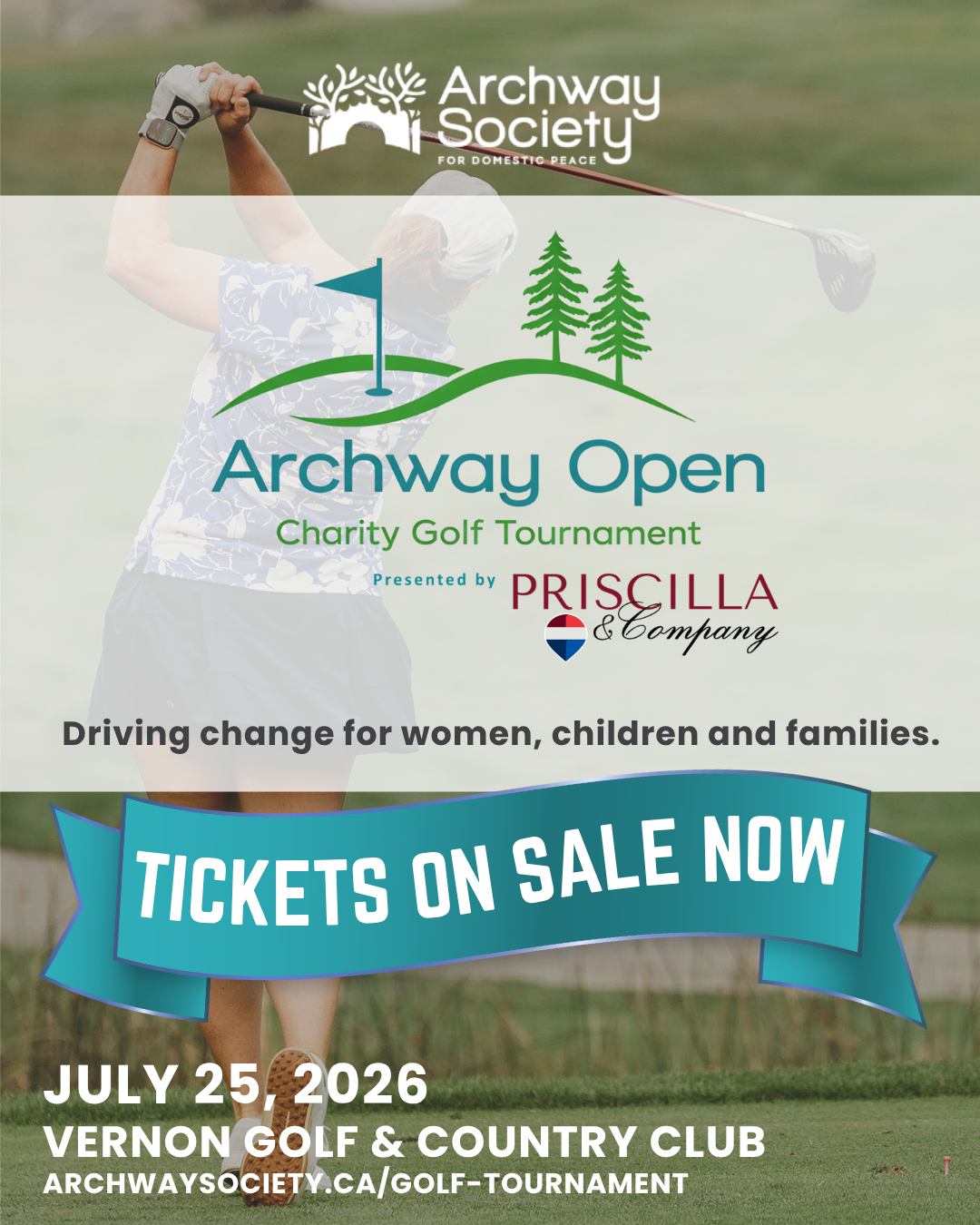 Archway Open poster showing tickets on sale now