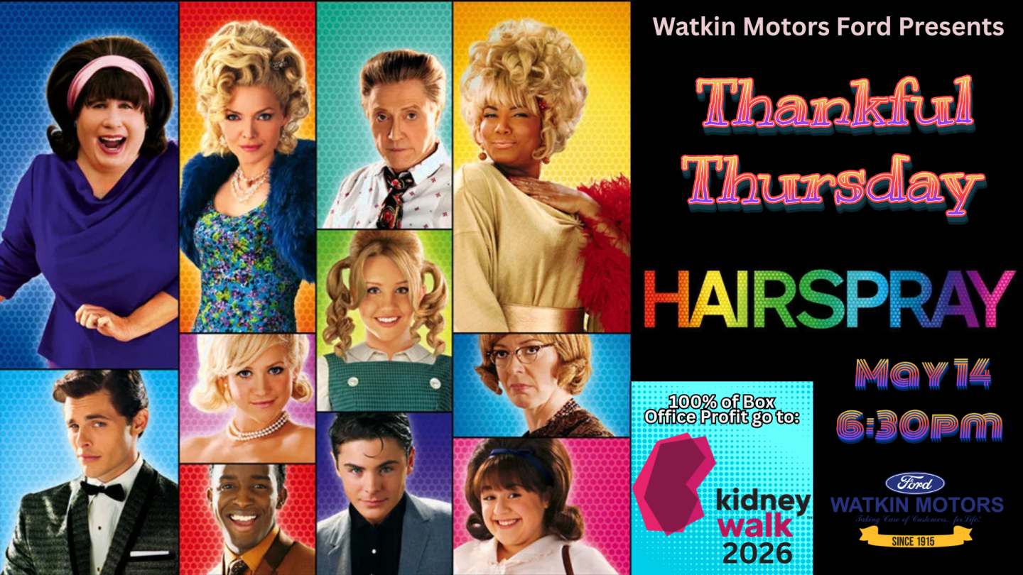 Hairspray at the Towne Poster