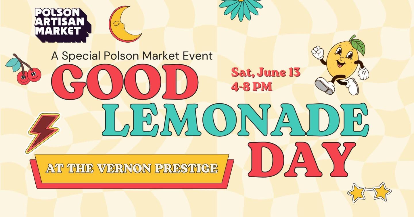 Good Lemonade Day event poster 
