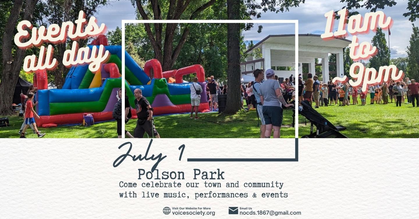 Canada Day Event Poster