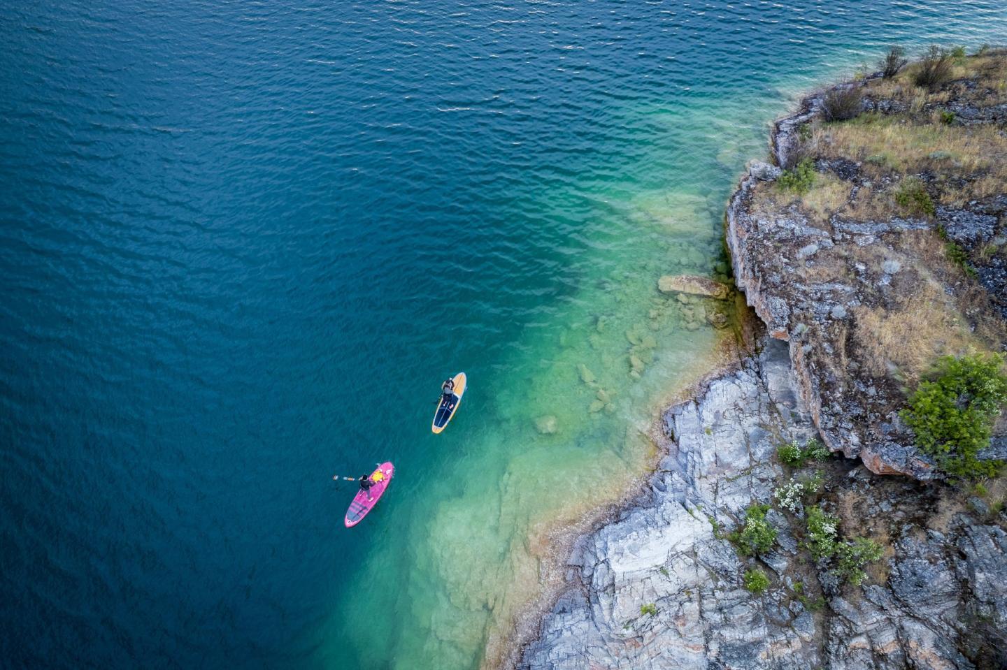 Paddleboarders