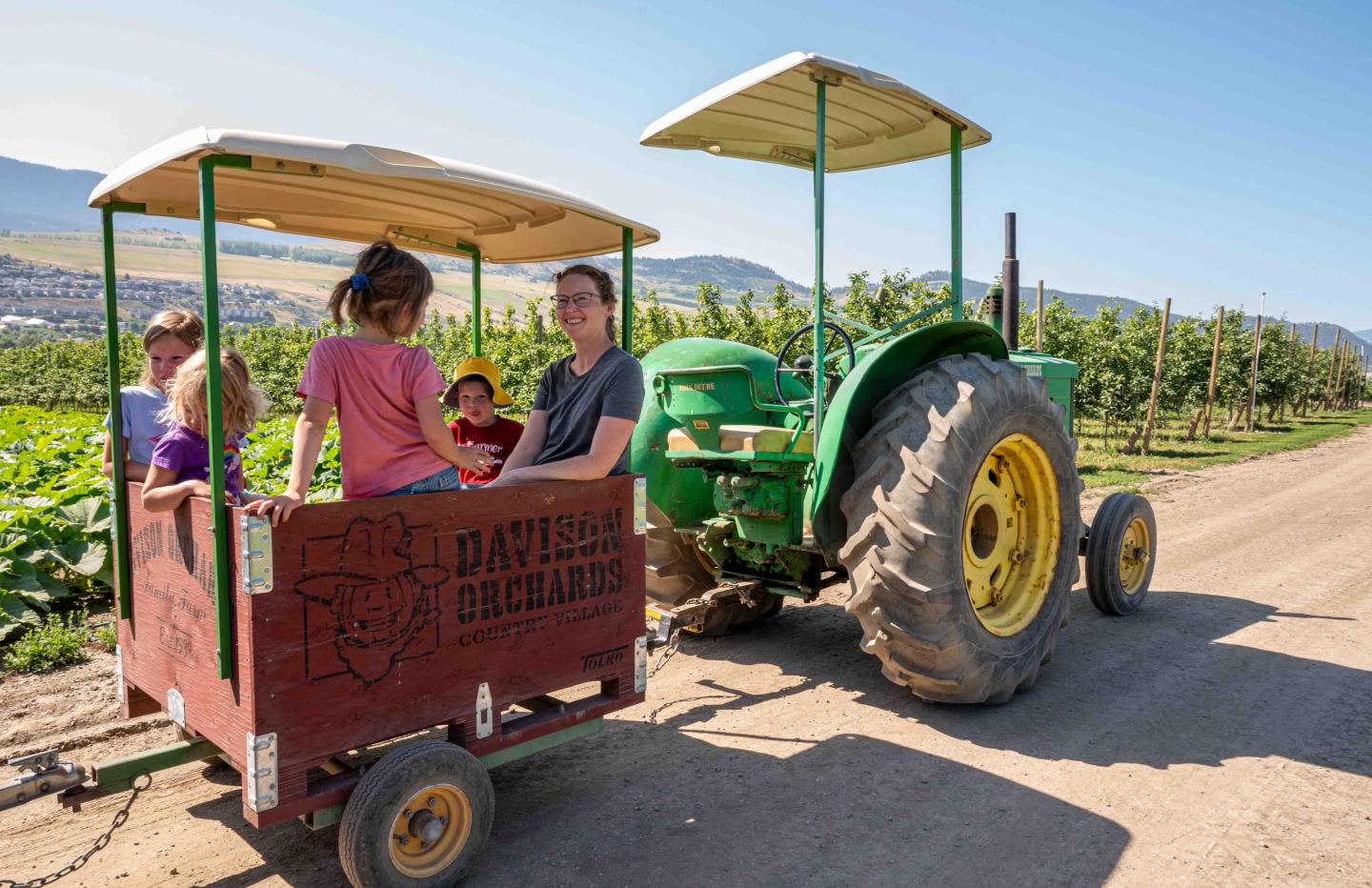 Spring Tours at Davison Orchards Event Poster