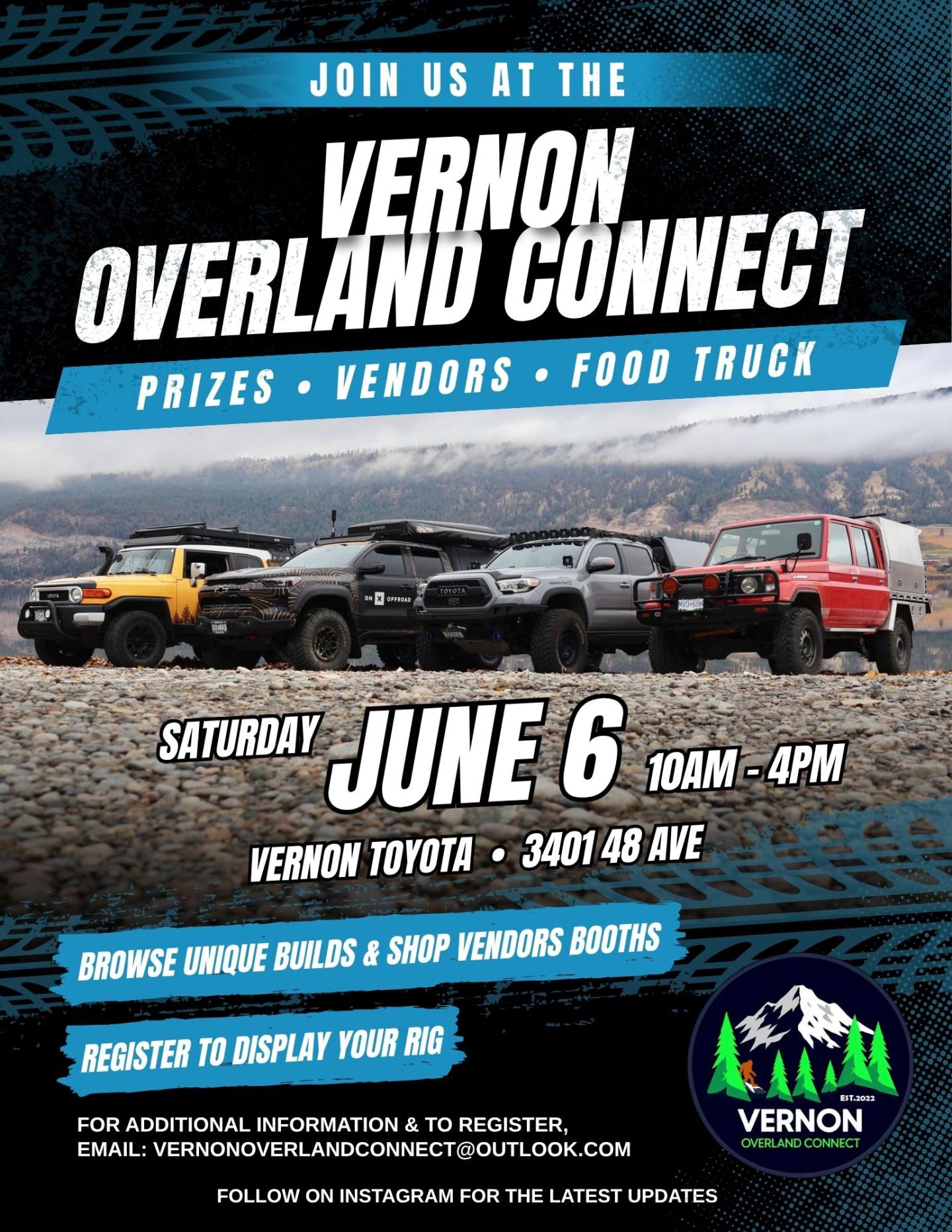 Where Adventure Meets Community: Vernon Overland Connect 2026