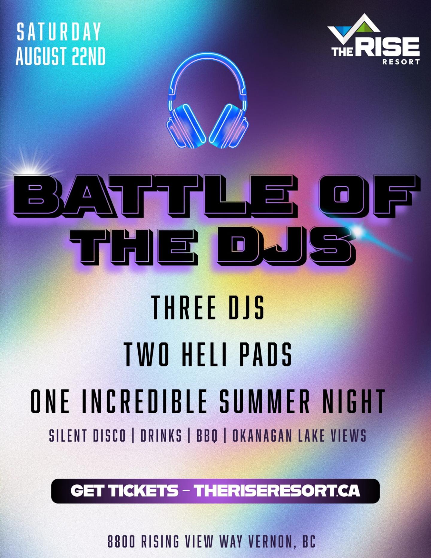 Battle of the DJs Event Poster