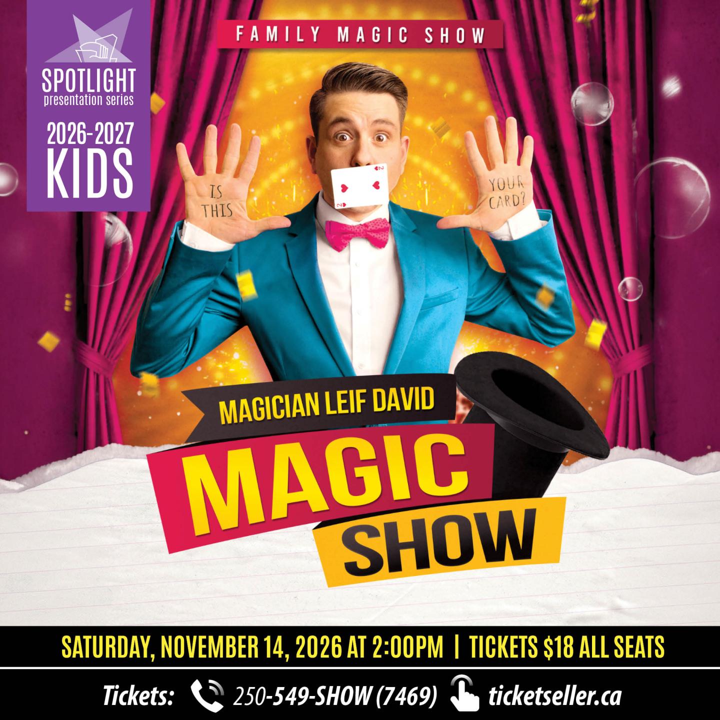 Magician Leif David Event Photo