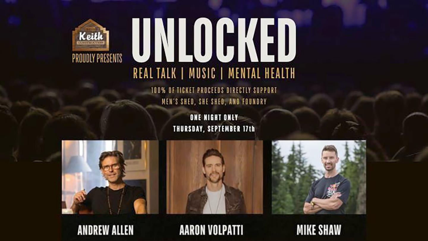 Unlocked - Real Talk. Music. Mental Health Event Photo