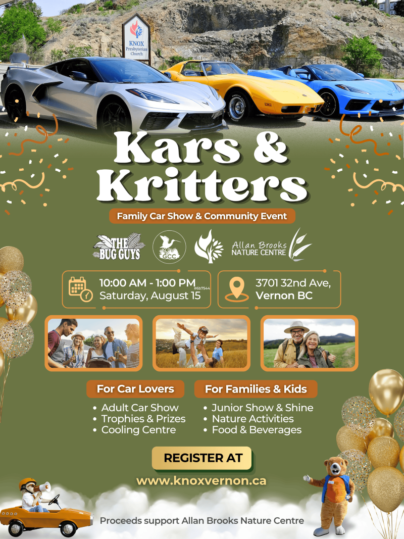 Kars & Kritters SHow & Shine Event Poster