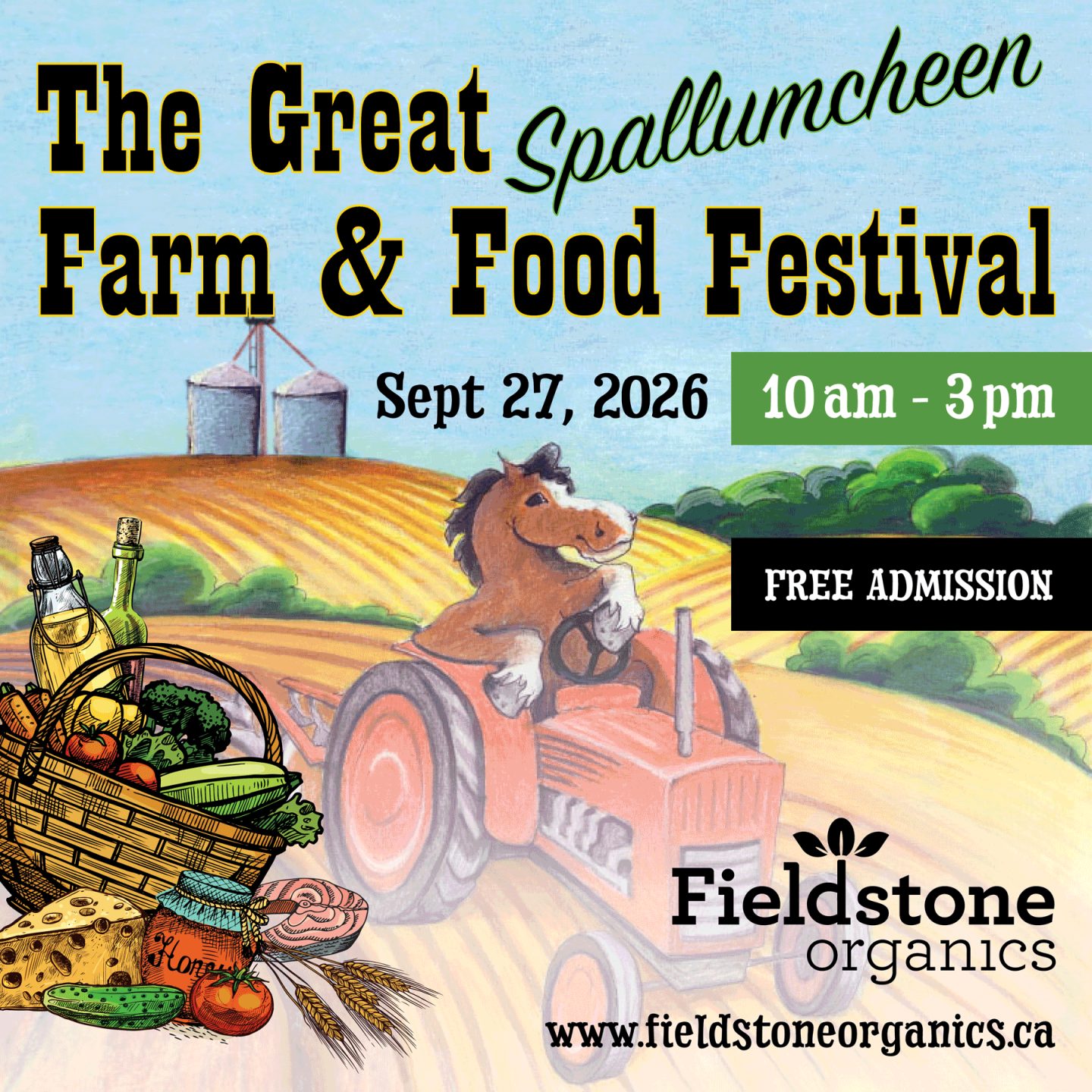 The Great Spallumcheen Farm & Food Festival Event Poster