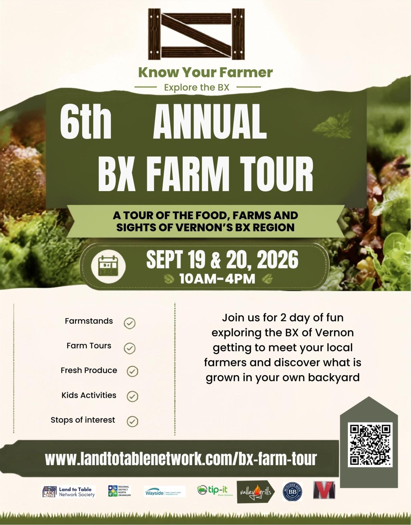 BX Farm Tour Poster